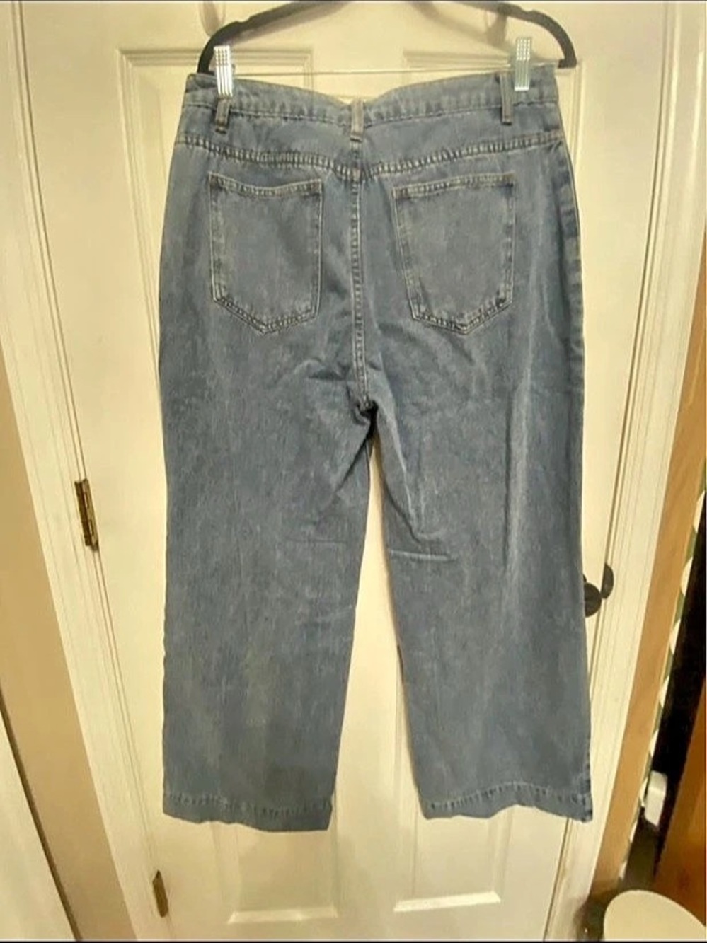 CUPSIHE Women's Straight Leg Jeans in Blue NWT